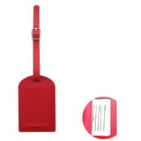 PU Leather Luggage Tag