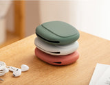PORTABLE SILICONE CABLE ORGANIZER POUCH