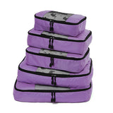5 Set Travel Cubes for Luggage Packing Organizers