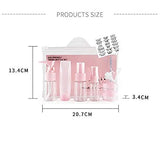 ECO-FRIENDLY TRAVEL BOTTLE 8PC SET