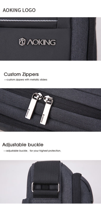 Aoking Sk95222 Smart Anti Theft Waterproof Shoulder Bag