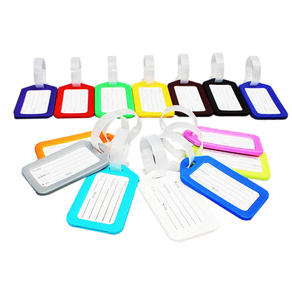 Pastel Luggage Tag 3Pcs (Mix Colors)