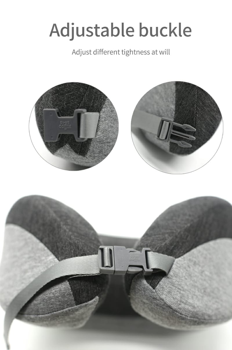 360 Degree Adjustable Neck Guard Travel Pillow