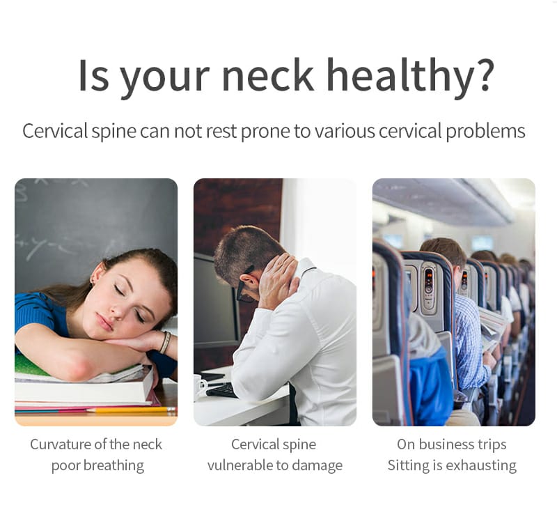 360 Degree Adjustable Neck Guard Travel Pillow