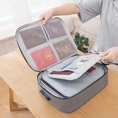 Document Travel Organizer Bag