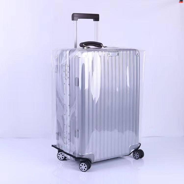 PVC TRANSPARENT TRAVEL LUGGAGE COVER PROTECTOR (26"- 30" INCHES)