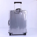 PVC TRANSPARENT TRAVEL LUGGAGE COVER PROTECTOR (26"- 30" INCHES)