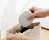 PORTABLE SILICONE CABLE ORGANIZER POUCH