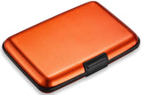 RFID الألومنيوم حامل بطاقة المحفظة ضد السرقة