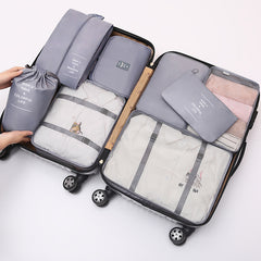 8 Set Travel Cubes For Luggage Packing Organizers